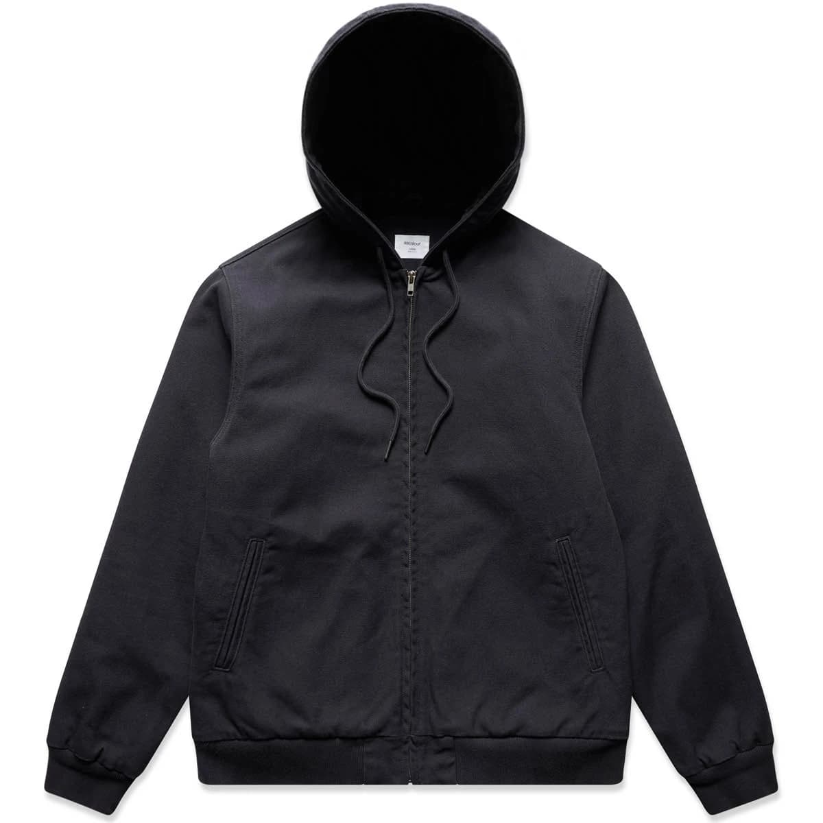 Canvas Bomber Hood Jacket