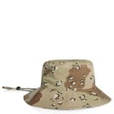 Wide Brim Camo Bucket Hat