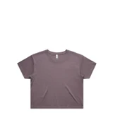Women's Faded Crop Tee | 4062FS
