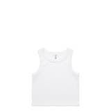 Women's Organic Rib Crop Tank
