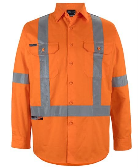 Hi Vis 150g NSW/QLD Rail X-Back Shirt