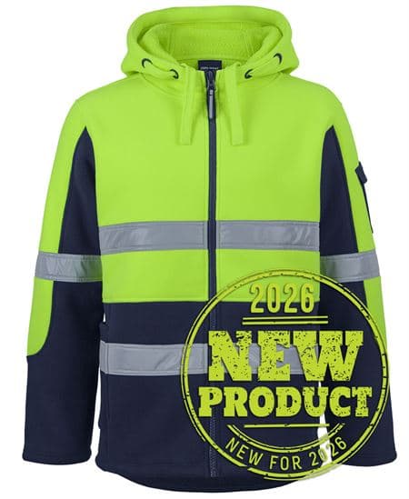 Hi Vis D+N 450g Full Zip Shepherd Hoodie