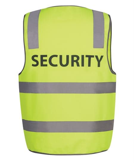 Hi Vis (D+N) Safety Vest Print (Security / Visitor)
