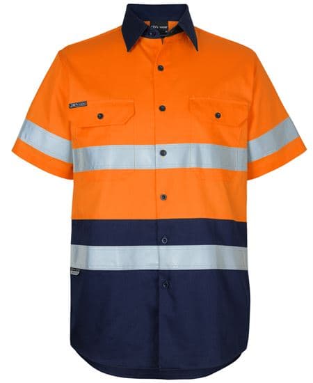 Hi Vis (D+N) S/S 150g Work Shirt