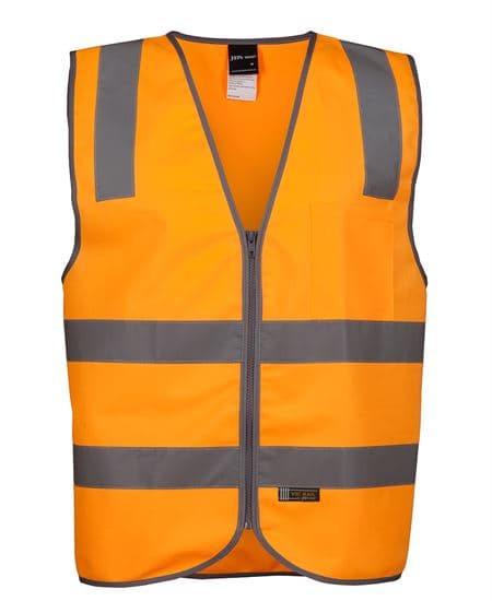 Vic Rail (D+N) Zip Safety Vest