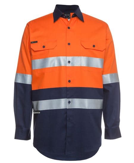 Hi Vis (D+N) L/S 190G Work Shirt