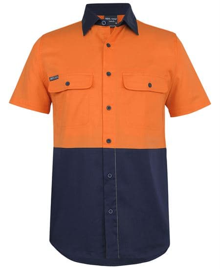 Hi Vis S/S Stretch Work Shirt