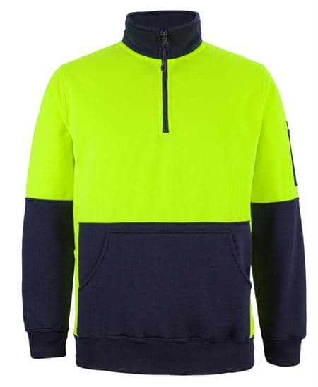 Hi Vis 330G 1/2 Zip Fleece