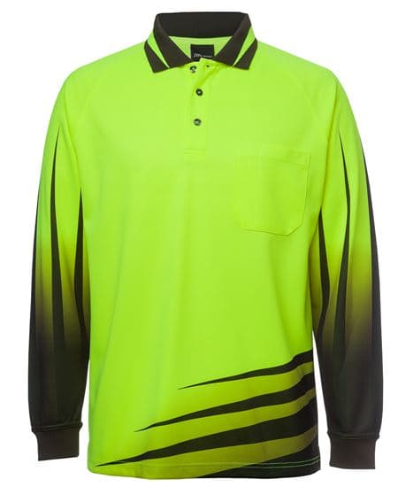 Hi Vis L/S Rippa Sub Polo