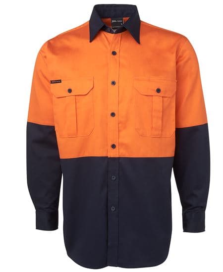 Hi Vis L/S 190G Work Shirt