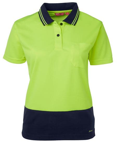 Ladies Hi Vis S/S Comfort Polo